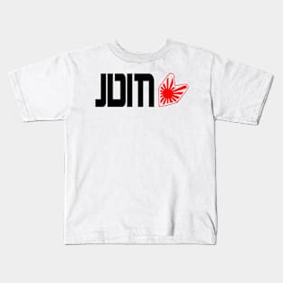 JDM Rising sun tag Kids T-Shirt